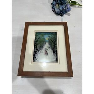 Signed Framed Art moonlight Dance Jean-Pierre Weill signed and‎ numbered